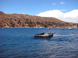 pívoz mezi msteky San Pedro a San Pablo